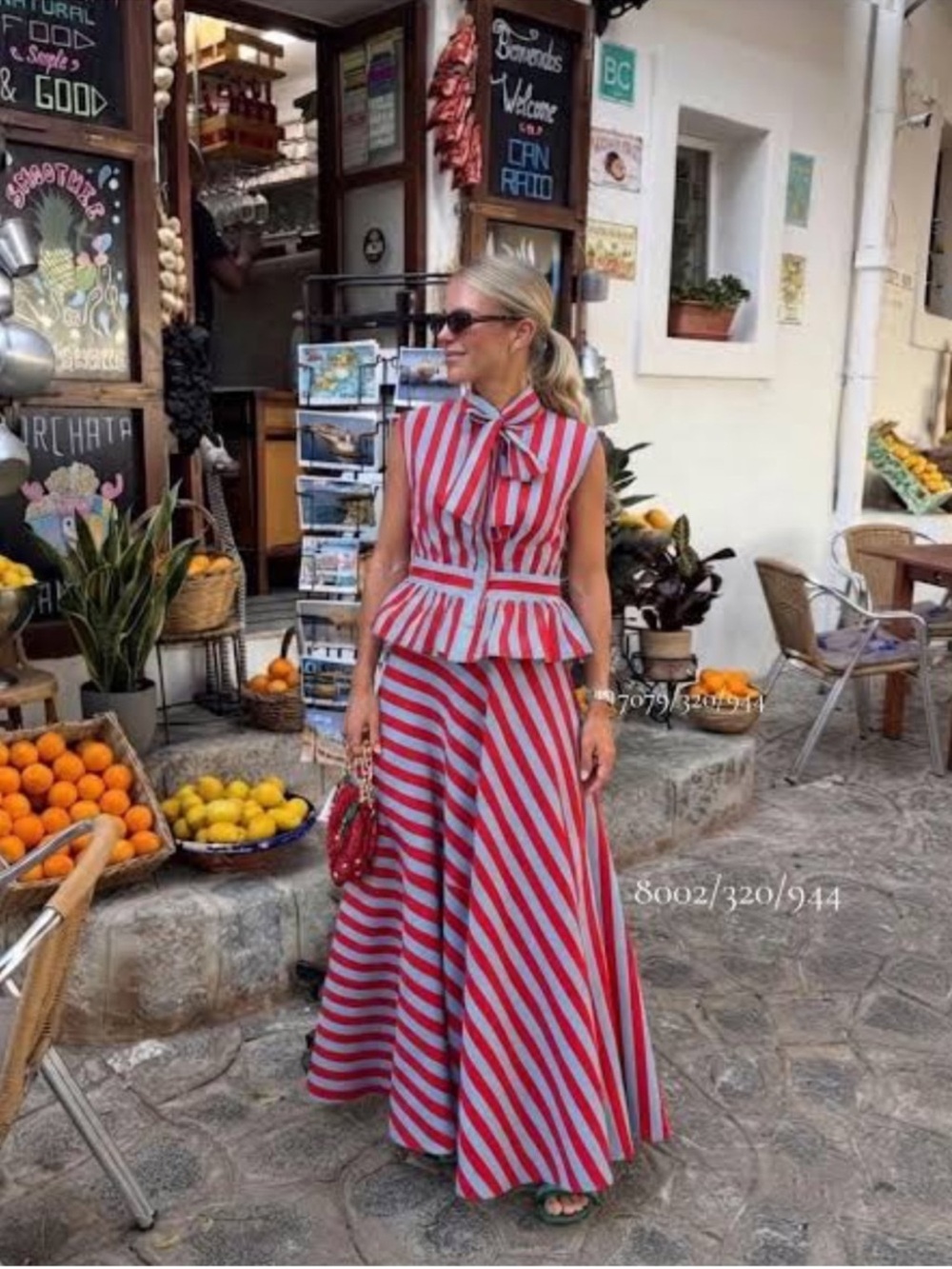 New with tags! Zara Striped Long Full Skirt